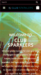 Mobile Screenshot of clubsparklers.com